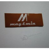 Custom Bag Woven Label, Made of Taffeta, High-Quality