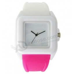 Wholesale customized high-end New Style Fashionable Wristband Plastic Watch