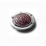 Wholesale customized high-end Rhinestone Purse Hanger