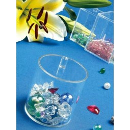 2017 Newst Design OEM Design Candy Acrylic Jar Wholesale
