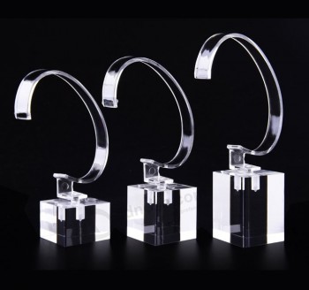Clear Acrylic Watches Display Stand Acrylic Watches Display Rack Watches Holder Wholesale