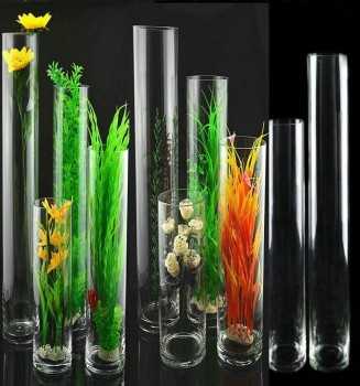 акриловая ваза для баллона, акриловая ваза для цветов, прозрачная, легкая, бесплатная оптовая продажа