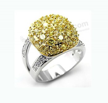 2017 Wholesale customized high-end New Design OEM Silver Gemstone Ring
