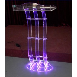 Factory Supply School Furniture Acrylic LED Platform Wholesale