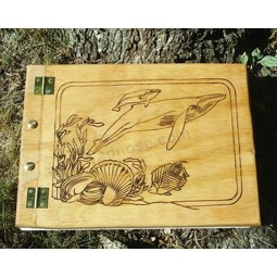 GroßhEinnDel EinngepEinSSt hoch-EnDe Oem DeSign Holz SEinmmelEinlbum