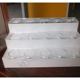 Oem，oDm亚克力化妆品展示架，亚克力化妆品展示批发