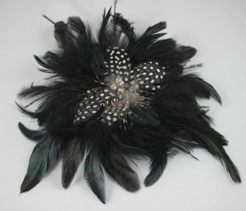 Hot Sale Fashion Resin Stone Feather Brooches Wholesale