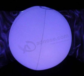 гигантский красочный надувной светодиодный пляжный мяч оптом