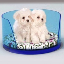 Customized Design Acrylic Pet Bed Lounge Studios Acrylic Pet Cushion Bed Wholesale