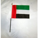 Wholesale customied top quality OEM Design Promotional Stick Flag