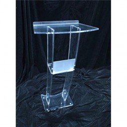 Fixture Displays Acrylic Podium Plexiglass Pulpit School Church Lectern Wholesale