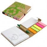 2017 Wholesale customied top quality Good Promotional Kraft Paper Sticky Notepad