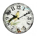 2017 Wholesale customied top quality New Design OEM Wooden Wall Clock