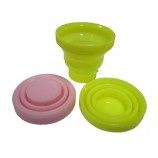 Wholesale customied top quality OEM Design Biodegradable Silicone Cups