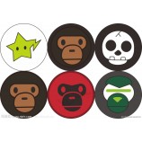 Wholesale customied top quality OEM Design Mobile Phone Button Stickers