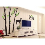 Acrílico wAll picture Sticker Re生态rAción Reel hogAr Al por mA年or