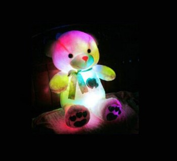 Wholesale customied top quality OEM Best Sale LED Teddy Bear Plush Soft Toy