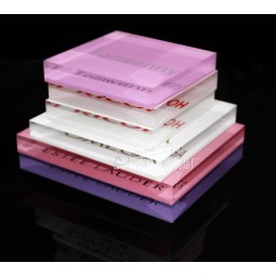 EencrYl preSSe-pEenpier & logo blok, plexiglEenS lucite merk blok groothEennDel