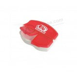 2017 Wholesale customied top quality Sale OEM Plastic 3 Compartments Pill Box