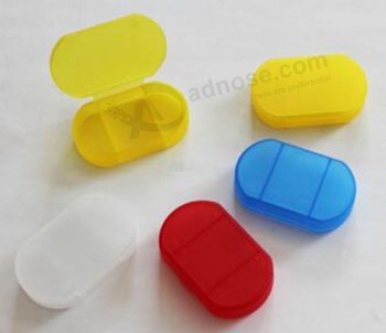 2017 Wholesale customied top quality Hot Selling Plastic 3 Compartments Pill Box