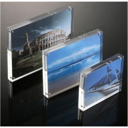 4 X 6, 5x7, 6 x8, 10 x 12 прозрачная акриловая рамка; магнитные акриловые фоторамки, толстые рамы для рабочего стола (5X7 дюймов)