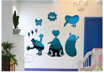 Acrylic Mirror 3D Wall Sticker for Baby Room Wholesale