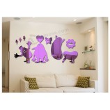 Lovely 3D Sticker for Baby Acrylic Mirror Wholesale