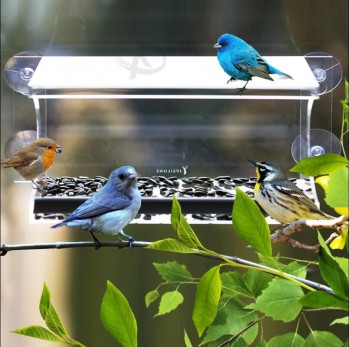 4 Heavy Duty Suction Cups Acrylic Window Bird Feeder Wholesale