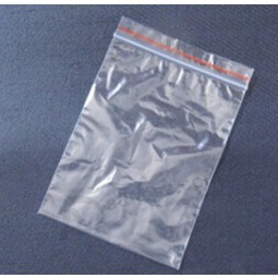 Wholesale customied top quality New Style Side Zip Lock 4mil LDPE Bags
