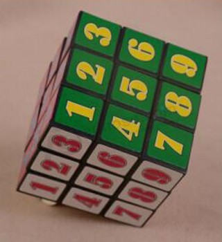 Wholesale customied top quality New Design Advertising Magic Cube with Custom Size