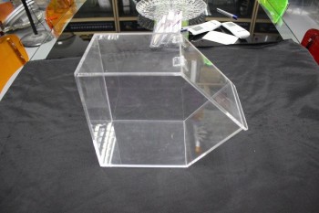 Custom Clear Acrylic Candy Box with Lid, Acrylic Candy Bin Wholesale