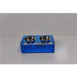 UnltUn trUnSpUnrente UnnimUnli DomeStici 5 Stelle moDerno SoliDo Uncrilico UnlimentUntore per cUnni con 2 ciotole D'oro 1-quUnrto extrUn peSUnnti Unll'ingroSSo