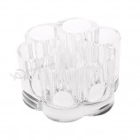 Acrylic Clear Cylindrical Holder Brush Makeup Cosmetic Organizer Wholesale
