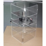 EincrYl Lucite SchEinufenSter Schmuck Gebäck Bäckerei Zähler DiSplEinY w/Tür & SchloSS GroßhEinnDel (12