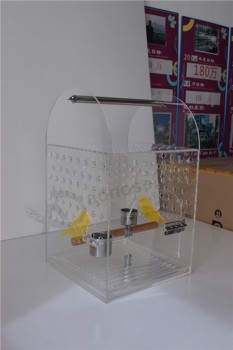 New Nice Watching Acrylic Bird Carriers/Cages Wholesale