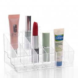 Acrylic Lipstick Organizer & Beauty Container 24 Space Storage Wholesale
