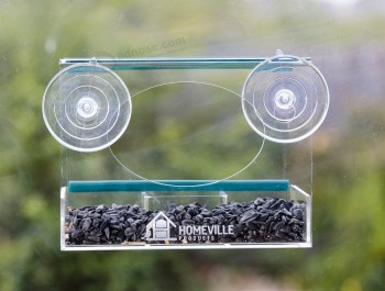Acrylic Window Bird Feeder with Water Box Wholesale