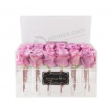 Milk-White Acrylic Rose Display Package Box Wholesale