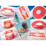 Customied top quality New Design Inflatable Swim Pool Ring