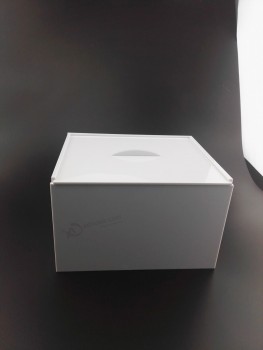 Luxury White Acrylic Lashbox, Organizer Storage Eyelashes in Strips Wholesale