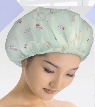 2017 Customied top quality OEM New Double-Layered Shower Cap