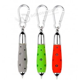 Customied top quality Promotional Shaped Colorful Carabiner Pen