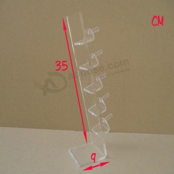Clear Acrylic 5 Pairs Sunglasses Glasses Show Rack Counter Display Stand Holder Wholesale
