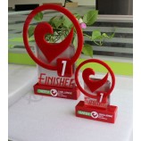 Schön-Schöne AcRyl TRophäe AwaRd GRoßhandel, Rote FaRbe, in China heRgestellt