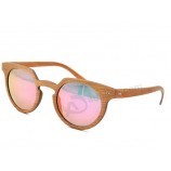 Customied top quality New Multi-Color Wood Frame Sun Glasses