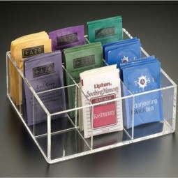 Customized Acrylic Tea Box Packing Box, Beautiful and Practical Transparent Acrylic Box Wholesale
