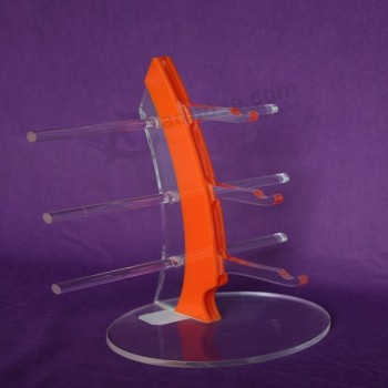 мировые гордости солнцезащитные очки стойка держатель очки дисплей стенд оптом (оранжевый)