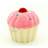 2017 Customieed Top-Qualität neue High-End-Schmuck-BoX Cupcake gefoRmte Ring-BoX