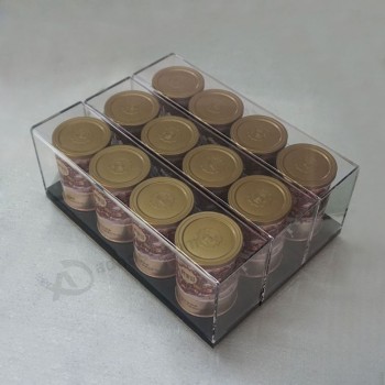 New Acrylic Acrylic Box Display Box Coffee Coffee Coffee Plxiglass Display Wholesale