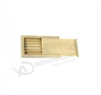 OEM新しいデザインの子供の木製の鉛筆ケース卸売